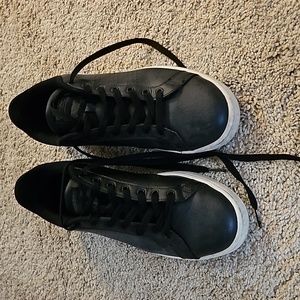 Adidas, Cloudfoam memory sneakers, black